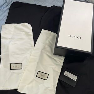 Gucci Box & 2 Dust bags